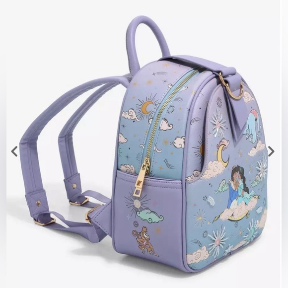 Our Universe Disney Aladdin Characters in the Sky Mini Backpack - Picture 2 of 6
